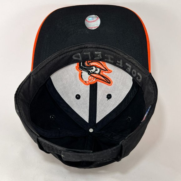 Baltimore Orioles Youth Kids MLB Strap Back Cap Hat Black Orange Baseball OC - Picture 9 of 15